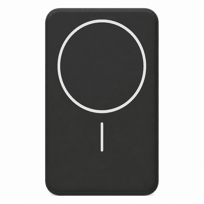MagWallet Trackable Powerbank in Black